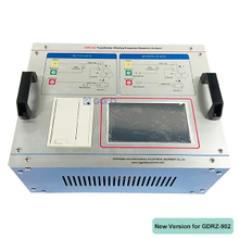 GDRZ-902 محول SFRA محلل استجابة تردد المسح ، IEC60076-18 اختبار متعرج المحولات
